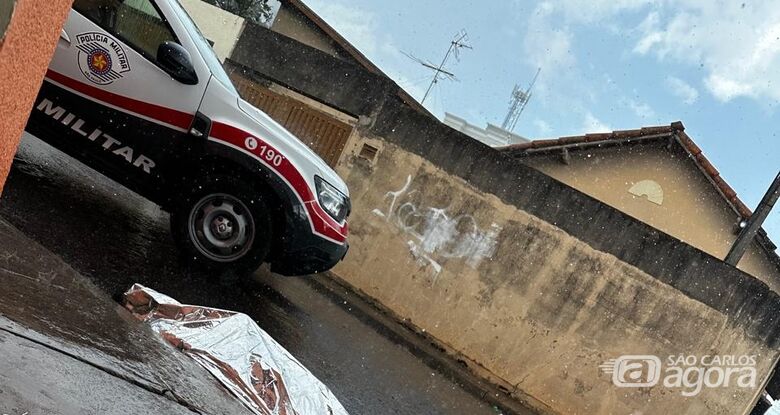 Local do crime - Crédito: Lourival Izaque