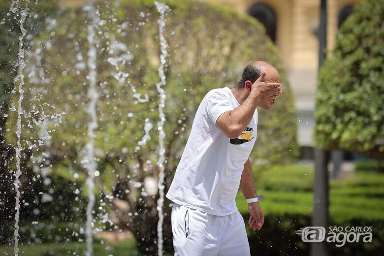 A previsão indica que a onda de calor deve se estender pelo menos até o dia 29 de dezembro - Crédito: Agência Sp