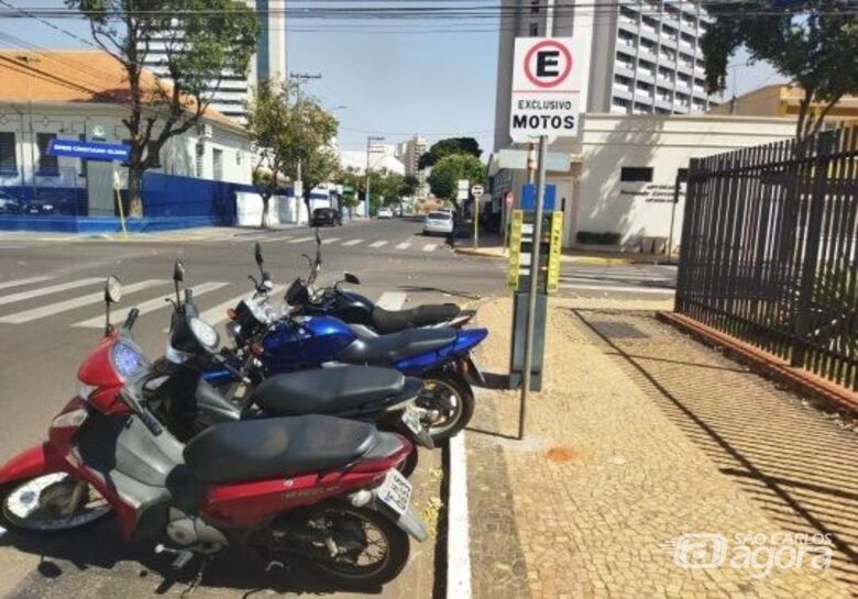 Estacionamento motos - Crédito: divulgação 