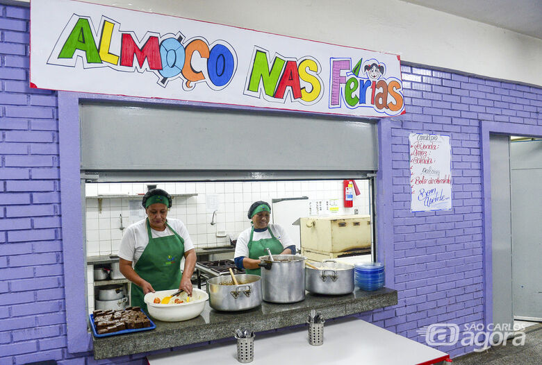 Estudantes da rede estadual poderão almoçar nas escolas durante as férias - 