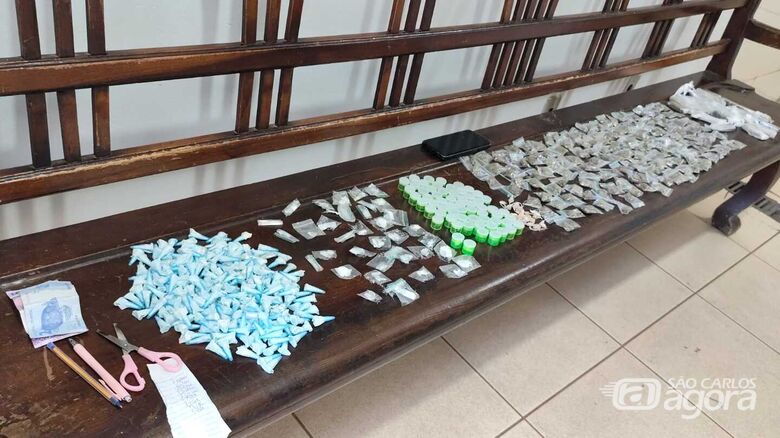 Menores confessam participação no tráfico após abordagem da PM no São Carlos V - Crédito: Maycon Maximino