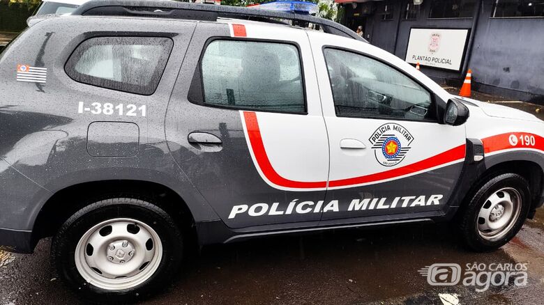 PM apreende adolescentes procurados pela Justiça em São Carlos - Crédito: Foto: Maycon Maximino/São Carlos Agora