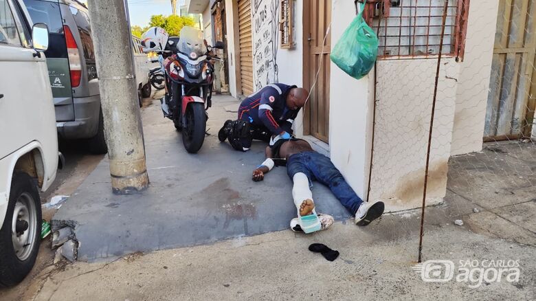 Homem fica gravemente ferido após ser agredido no Jacobucci - Crédito: Foto: Maycon Maximino/São Carlos Agora