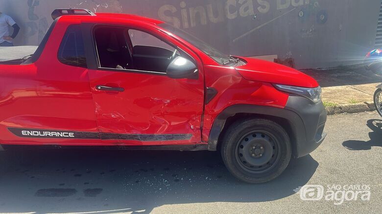 Acidente de trânsito é registrado no Cidade Aracy II - Crédito: Maycon Maximino