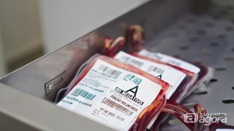 Banco de sangue necessita de doadores - 