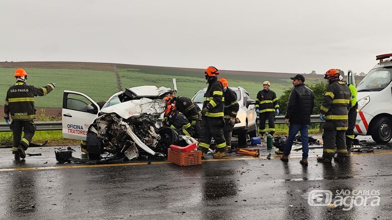 Local do acidente - Crédito: SCA