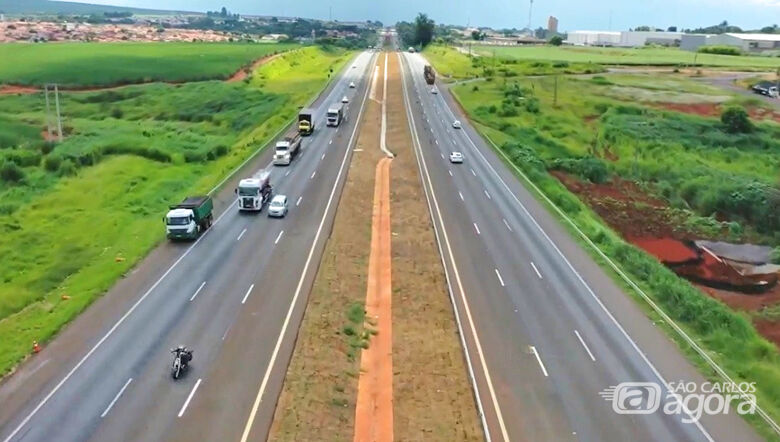 Rodovia Washington Luís - Crédito: divulgação 