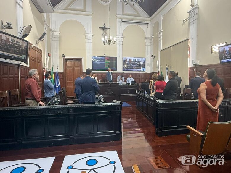 Sessão da Câmara desta terça-feira  - 