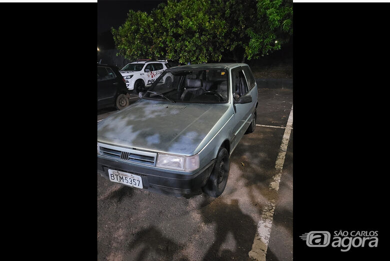 Força Tática apreende recupera carro furtado em Araraquara -