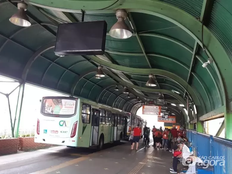 Terminal ônibus de Araraquara  - Crédito: Araraquara Agora