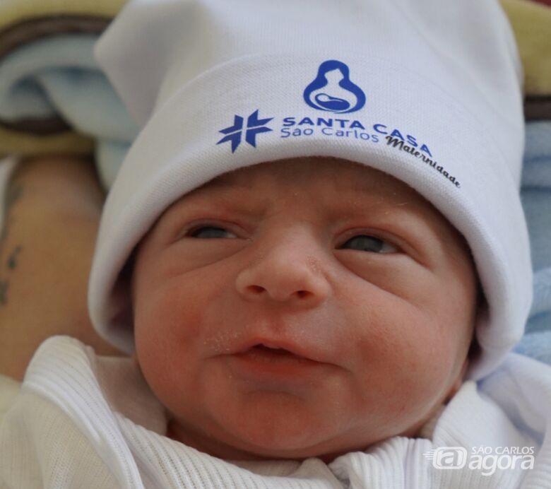 Primeiro bebê de 2026 nascido na Maternidade Dona Francisca Cintra Silva é menino - Crédito: Divulgação 