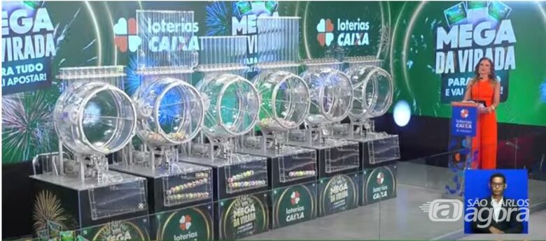 Confira as dezenas sorteadas da Mega Sena da Virada -