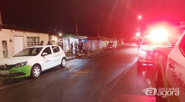 Operação de fiscalização em bares é realizada em Ibaté  - Crédito: divulgação