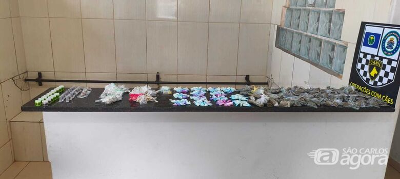 Guarda Municipal apreende grande quantidade de drogas no Santa Angelina - Crédito: Maycon Maximino