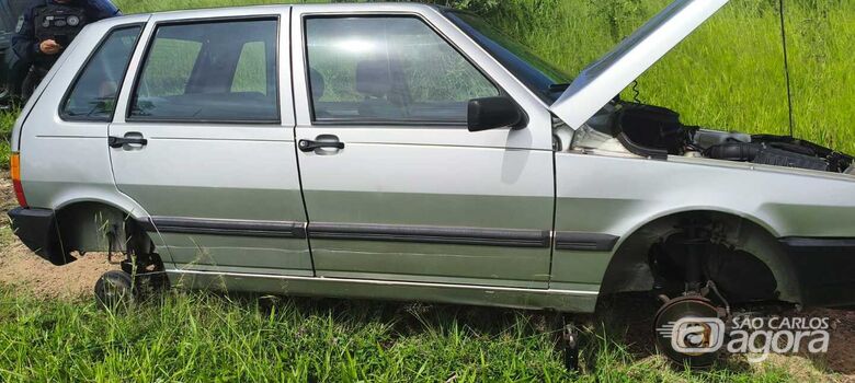 Guarda Municipal localiza veículo produto de furto no bairro Cidade Aracy - Crédito: Maycon Maximino