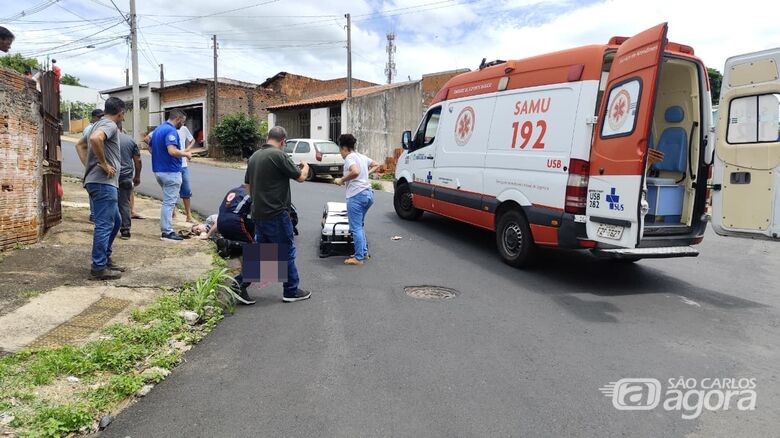 Idoso de 80 anos tem pé esmagado após ser atropelado por ônibus no Aracy 2 - 