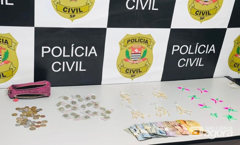 DISE prende mulher por tráfico de drogas no Jardim Botafogo - Crédito: Maycon Maximino