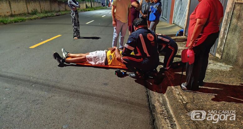 Motorista atropela homem com deficiência e foge sem prestar socorro na Vila Nery - Crédito: Foto: Maycon Maximino/São Carlos Agora