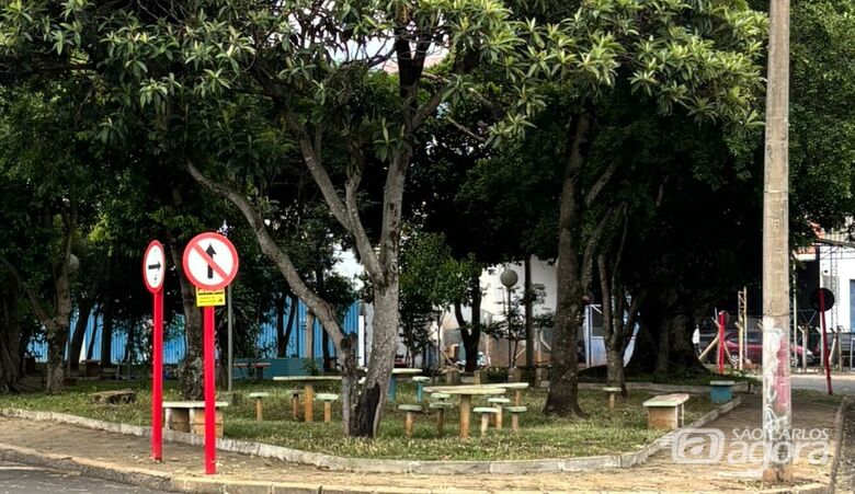 Exemplo de cidadania: pai e filha limpam praça no fim de semana - 