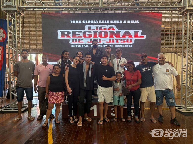 Atletas conquistam pódios no Campeonato da Liga Regional de Jiu-Jitsu em Descalvado - 