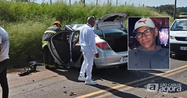 Câmera instalada em caminhão registra acidente com vítima fatal; veja o vídeo  - Crédito: Fala Matão 