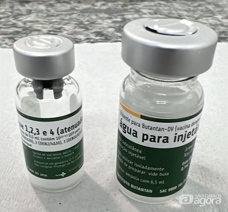 Vacina de dose única contra a dengue começa a ser aplicada em profissionais da saúde em São Carlos - 