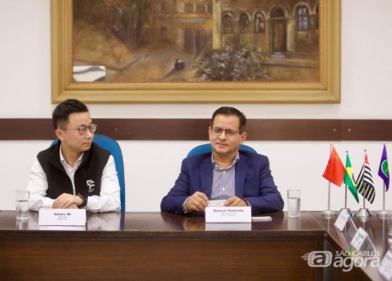 São Carlos recebe executivos da China para visita técnica e institucional - Crédito: divulgação
