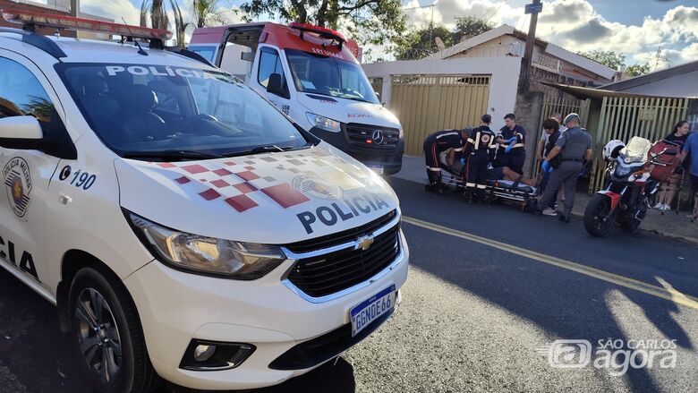 Homem é agredido em via pública no bairro Astolpho Luiz do Prado - Crédito: SCA