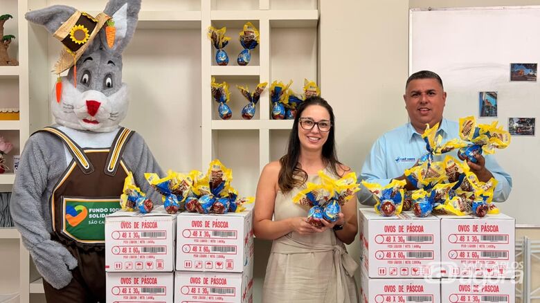2ª Páscoa Solidária arrecada ovos de chocolate para crianças em vulnerabilidade em São Carlos -