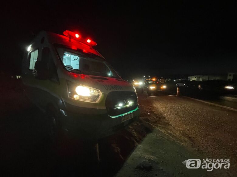 Colisão traseira é registrada na Washington Luís  - Crédito: SCA