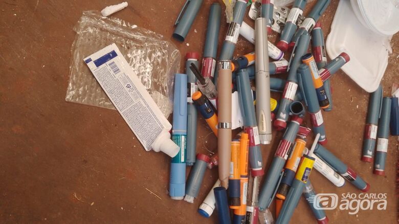 Canetas emagrecedoras estão sendo descartadas de forma irregular - Crédito: divulgação 