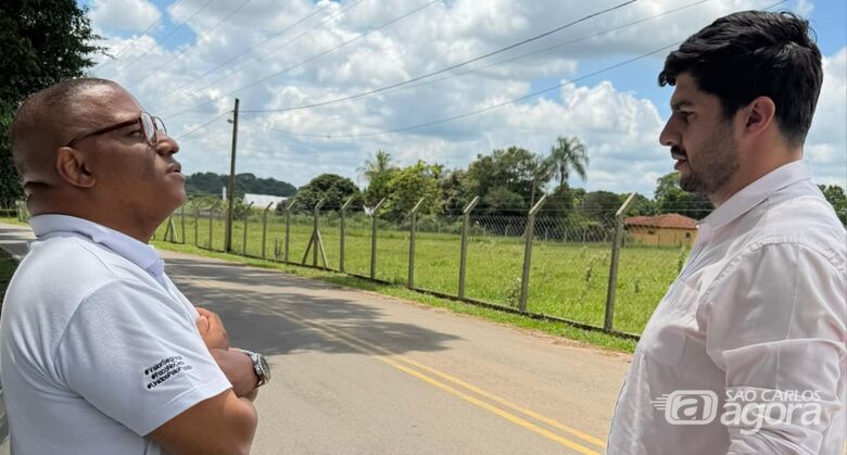 Bruno Zancheta realiza vistoria e cobra implantação de iluminação pública em áreas sem atendimento - 