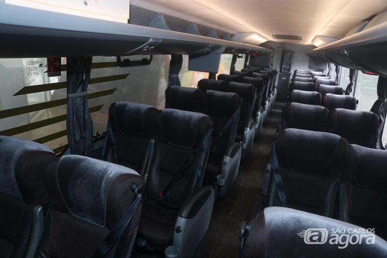 Interior ônibus intermunicipal [Imagem ilustativa] - Crédito: internet