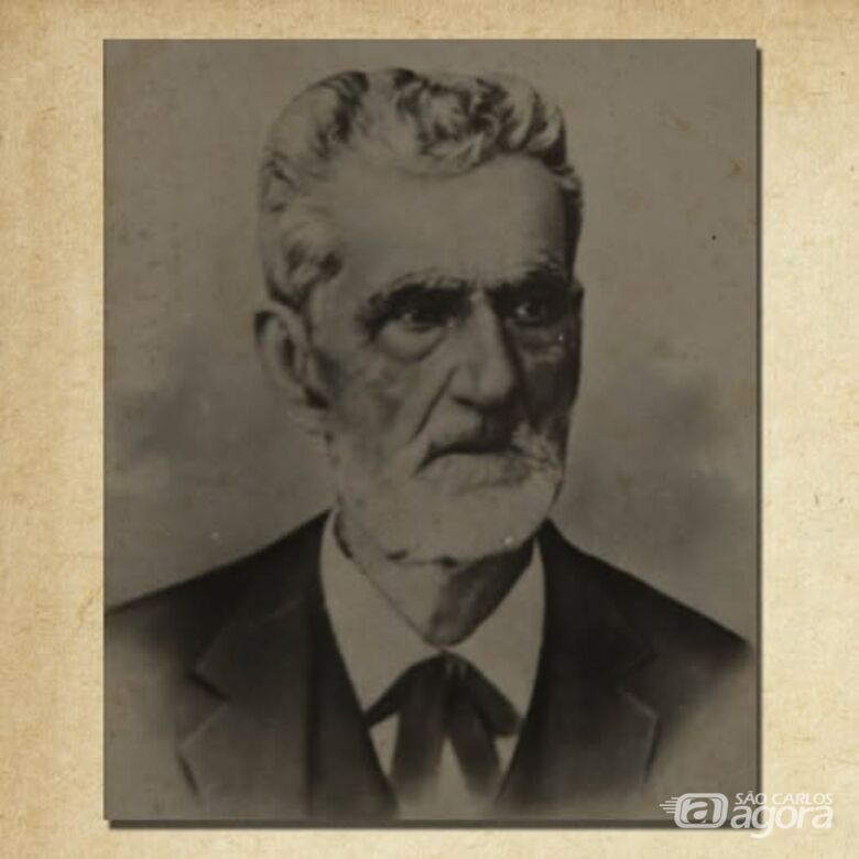 O fazendeiro Jesuíno de Arruda: Como era um homem profundamente religioso, mandou construir uma capela que deu origem à cidade de São Carlos - Crédito: Divulgação
