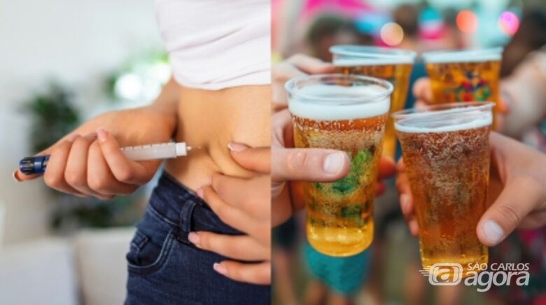 Com o Carnaval, período em que o consumo de bebidas alcoólicas costuma aumentar no País, médicos alertam para os riscos da associação entre álcool e canetas emagrecedoras, usadas por milhões de brasileiros. Levantamento da Ipsos Health Service Report 2025 - Crédito: Freepik