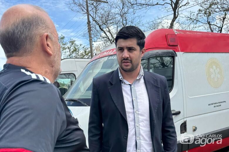 Vereador Bruno Zancheta visita serviço de transporte da saúde e aponta melhorias - 