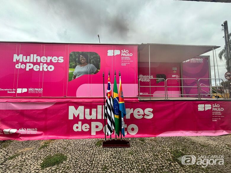 Carreta da Mamografia - Crédito: divulgação