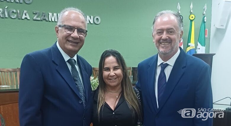 Marcelo Simão, Renata Ribeiro Árias e Paulo Giglio - 