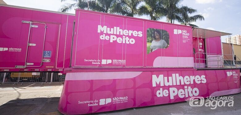 Carreta de Mamografia atende mulheres em Ibaté entre 18 e 28 de fevereiro - 