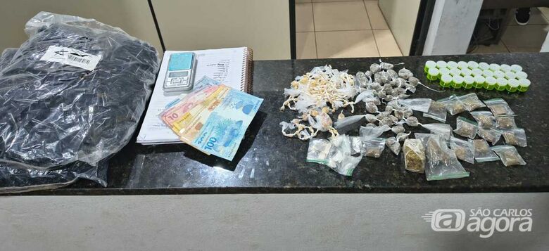 Acusado de tráfico de drogas é preso pela Força Tática em Ribeirão Bonito  - 