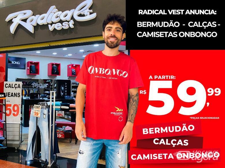 Radical Vest lança “ Mês do preço baixo “ com calças jeans e camisetas Onbongo a partir de 59,99 - 