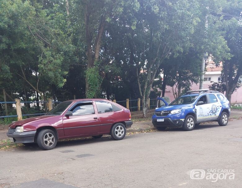 Guarda Municipal localiza e recupera carro furtado no Recreio São Judas Tadeu - Crédito: Foto: Divulgação/GCM