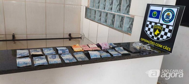 Canil da Guarda Municipal detém jovem por tráfico no Boa Vista - Crédito: SCA