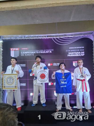 Karatê de Ibaté conquista quatro medalhas na 3ª Fase Regional do Campeonato Paulista - Crédito: divulgação