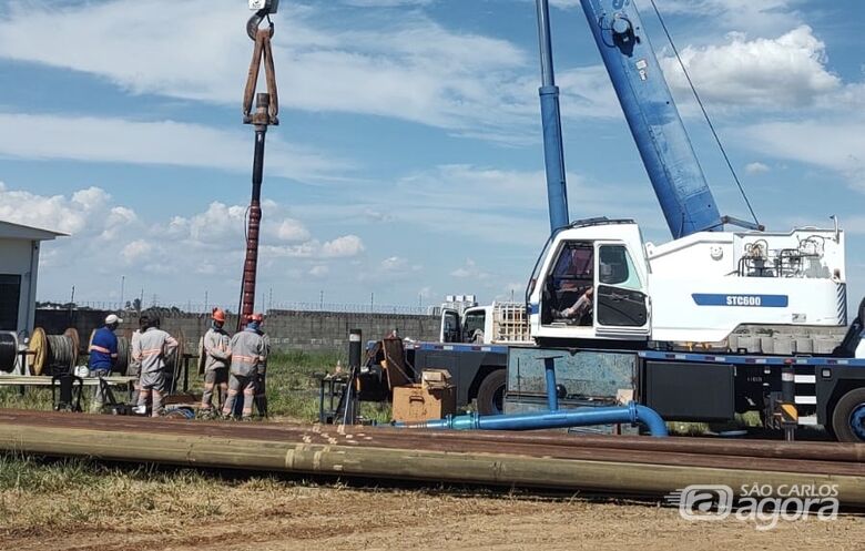 SAAE interliga sistemas de abastecimento e amplia oferta de água na região do Santa Felícia - Crédito: Divulgação 