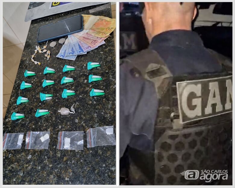 Adolescente é apreendida por tráfico e mulher procurada é presa no Cidade Aracy II - 