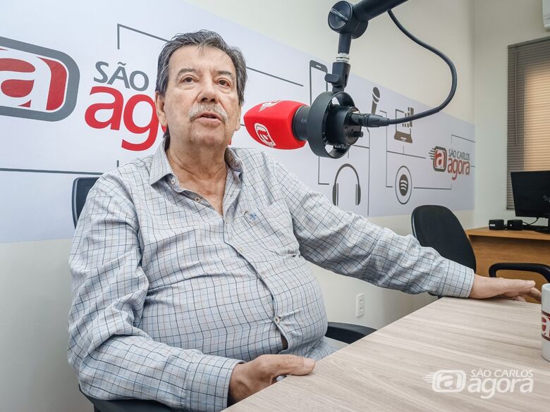 O ex-prefeito Dagnone de Melo: “Em 2000 a Prefeitura havia doado uma aera de terra próximo ao Jardim Botafogo para o Hospital Amaral Carvalho para que fosse instalado em São Carlos o Hospital do Câncer” - Crédito: Jean Guilherme