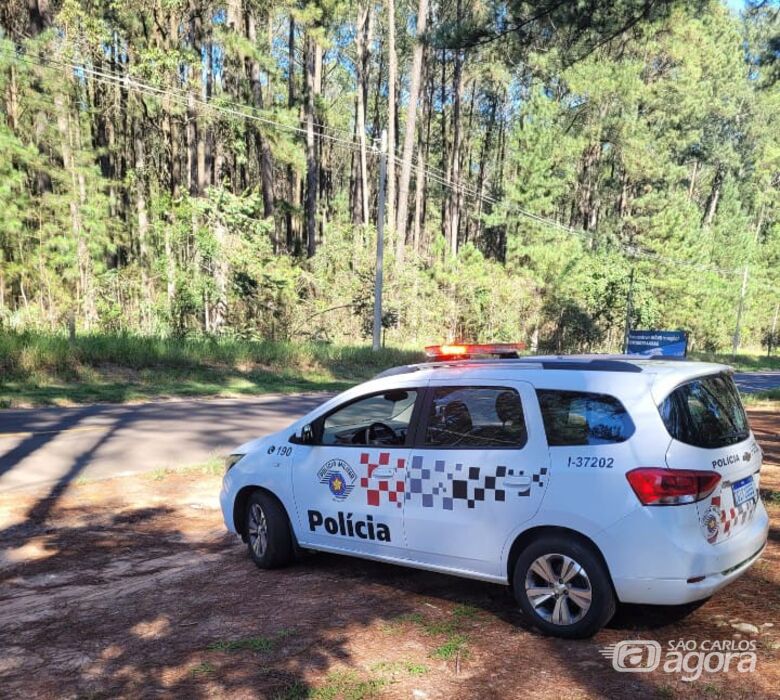 Viatura PM Itirapina - Crédito: divulgação 