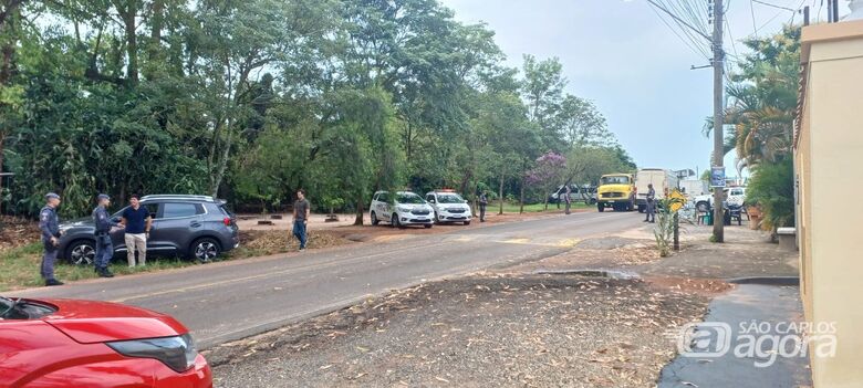 Policiais Militares na região do Broa - 