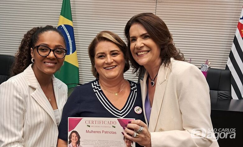A representante do PL Mulher, Adriana Ghisloti: ". A participação na política é fundamental, pois ela rege nossa vida" - Crédito: divulgação